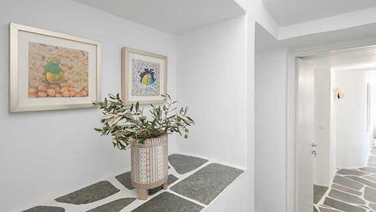 Το εσωτερικό της κατοικίας Ζέφυρος