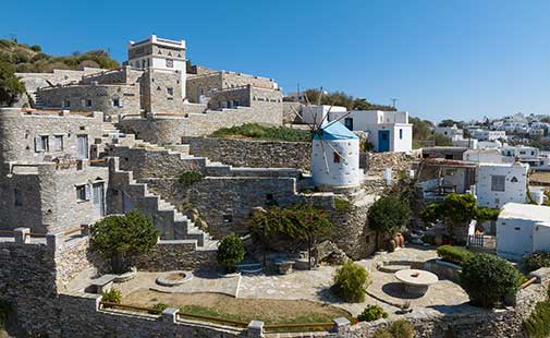 Το Art Houses Sifnos από ψηλά