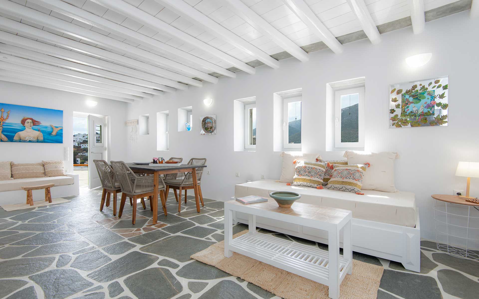 Διαμονή στη Σίφνο σε ευρύχωρο σπίτι με κουζίνα